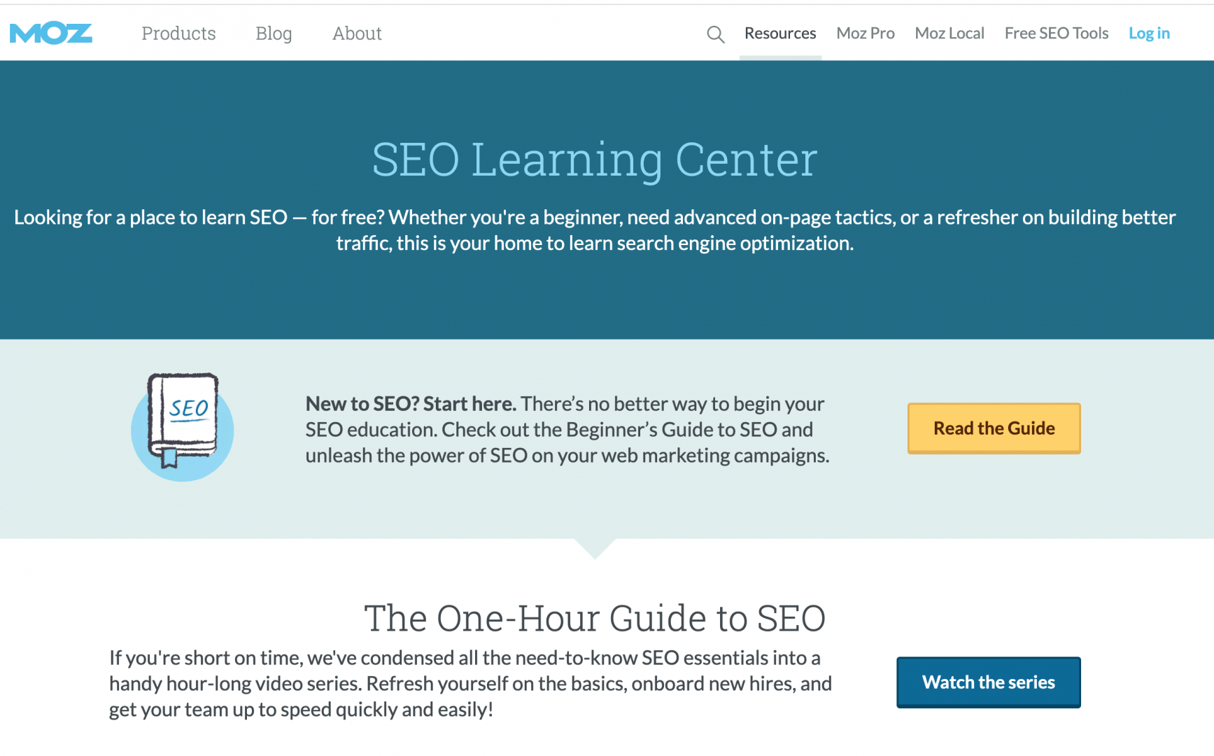 Moz Academy 