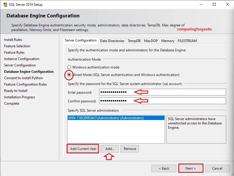 Cách cài SQL Server 2019 trên Windows Server 2022 - Install SQL Server 2019 on Windows Server 2022