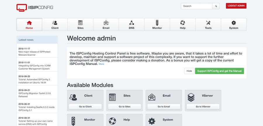 Cài đặt ISPConfig Ubuntu 20.04 - Install ISPConfig Ubuntu 20.04