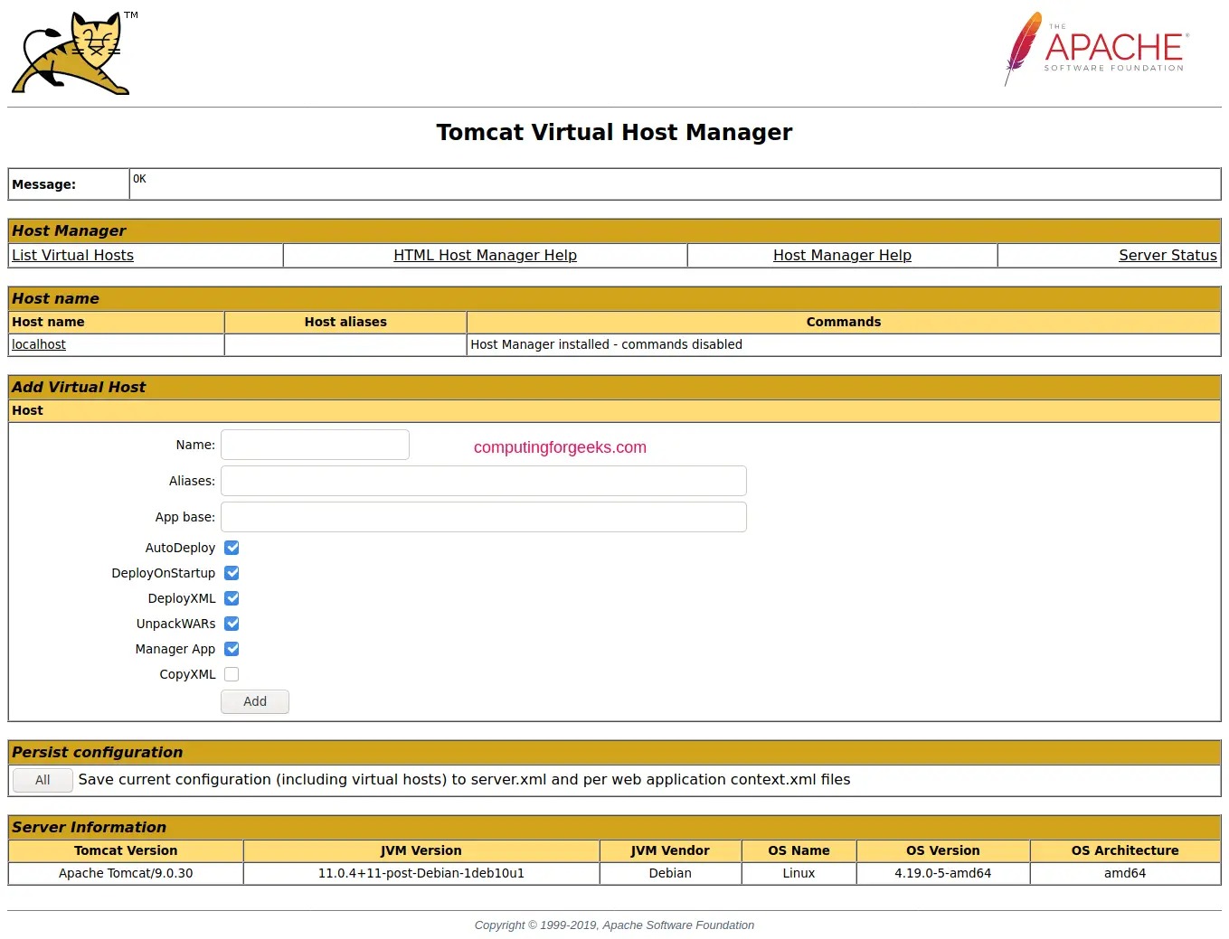 Cài đặt Apache Tomcat trên Ubuntu 20.04 - Install Apache Tomcat Ubuntu 20.04