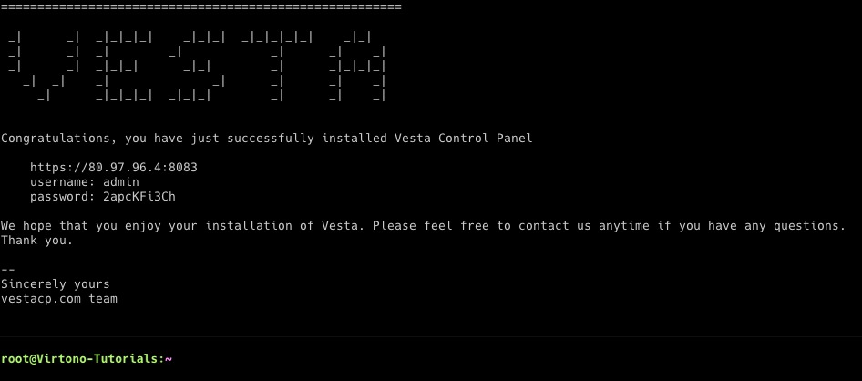 Cài đặt VestaCP trên CentOS 7 - Install VestaCP CentOS 7