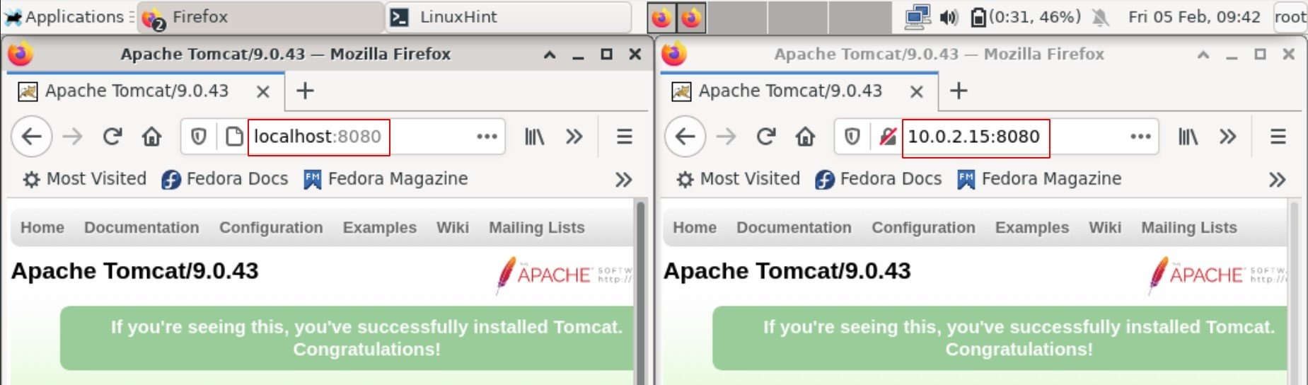 Cài Apache Tomcat Fedora 37 - Install Apache Tomcat Fedora 37