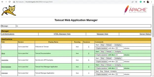 Cài Apache Tomcat Fedora 38 - Install Apache Tomcat Fedora 38