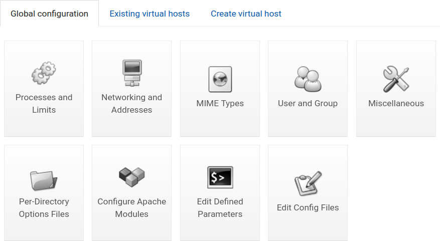 Hỗ trợ máy chủ web Apache