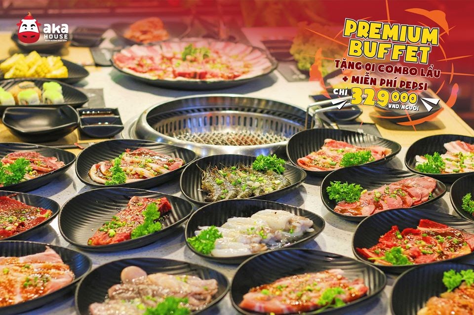AKA House - Buffet Nướng & Lẩu Nhật Bản - Nguyễn Thị Thập ở TP. HCM |  Foody.vn
