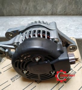 Góc chụp cận cảnh máy phát điện