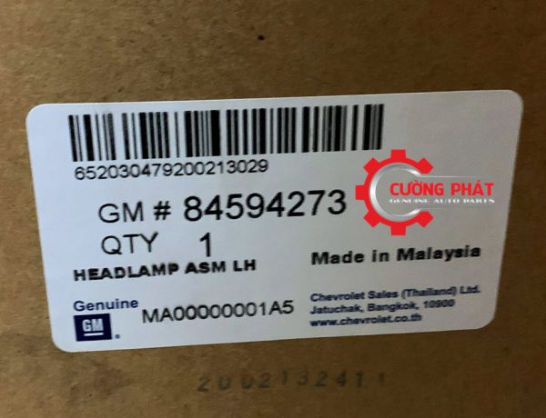 Mã đèn pha Colorado 2017 không led bên lái / trái