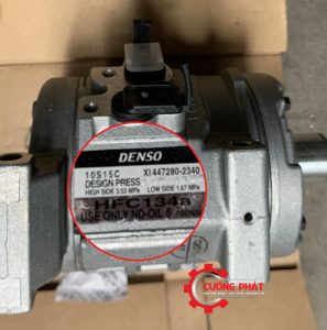 Thông tin trên thân lốc lạnh Innova hàng Denso xịn xò