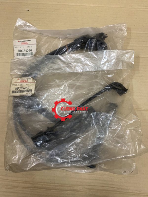 Hình ảnh bộ dây cao áp Mitsubishi Pajero V31, Jolie máy turbo béc phun chính hãng