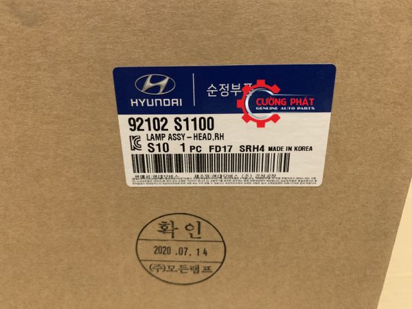 Mã đèn pha Santafe 2019 loại 2 bi chính hãng