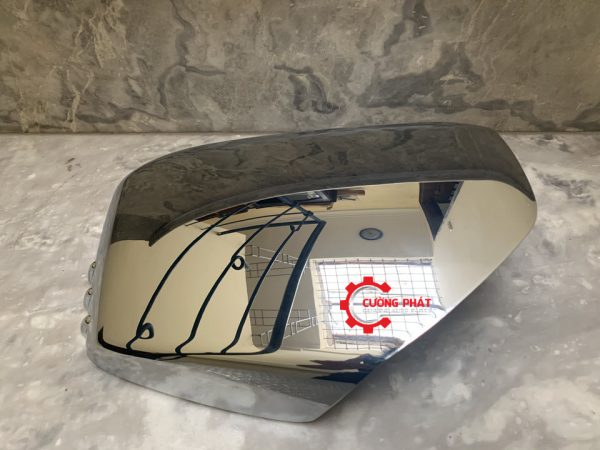 Hình ảnh ốp gương chiếu hậu Mitsubishi Triton, Pajero Sport 2010 chính hãng, ốp mạ, không có xi nhan