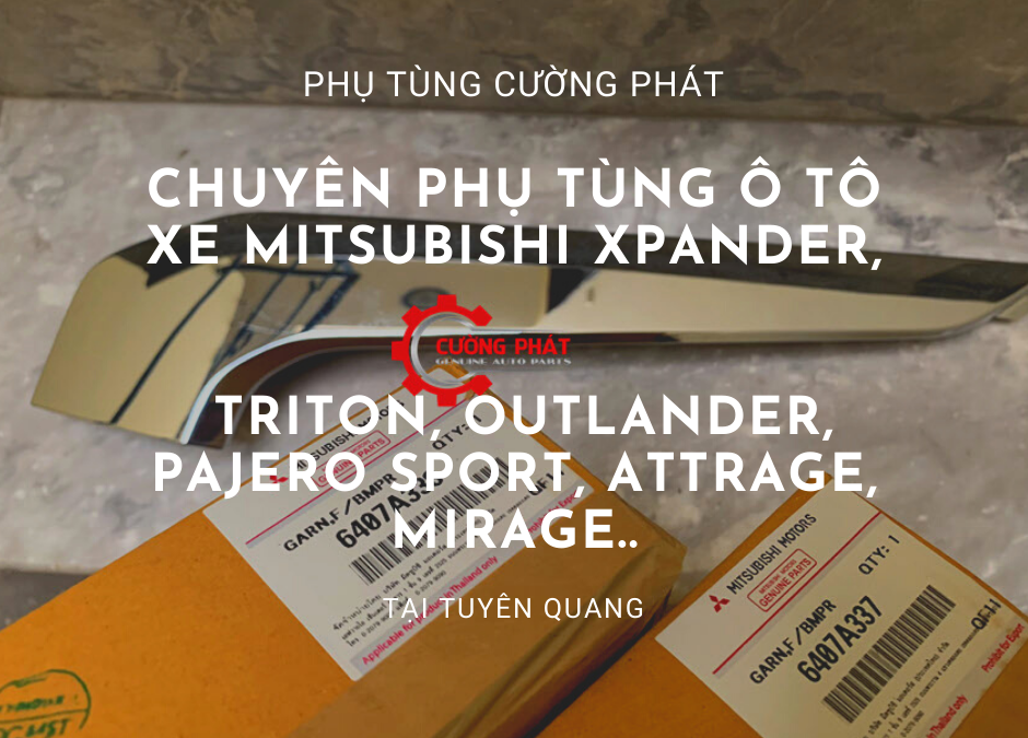 Phụ tùng Mitsubishi chính hãng tại Tuyên Quang