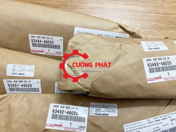 Mã ốp đầu giá nóc trước Highlander 2007-2010 chính hãng