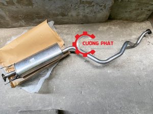 Hình ảnh ống bô đoạn giữa Mitsubishi Xpander, Xpander Cross chính hãng