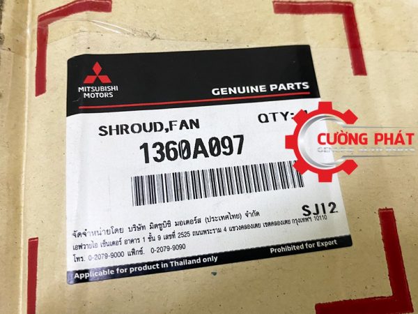 Mã lồng quạt New Triton 2015-2018 chính hãng