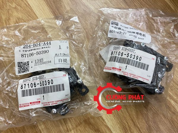 Cận cảnh tem mã mô tơ đảo gió LS600, LX460, LX570, chính hãng