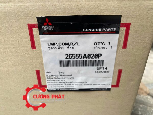 Tem mã đèn lái Mitsubishi Triton 2025 chính hãng